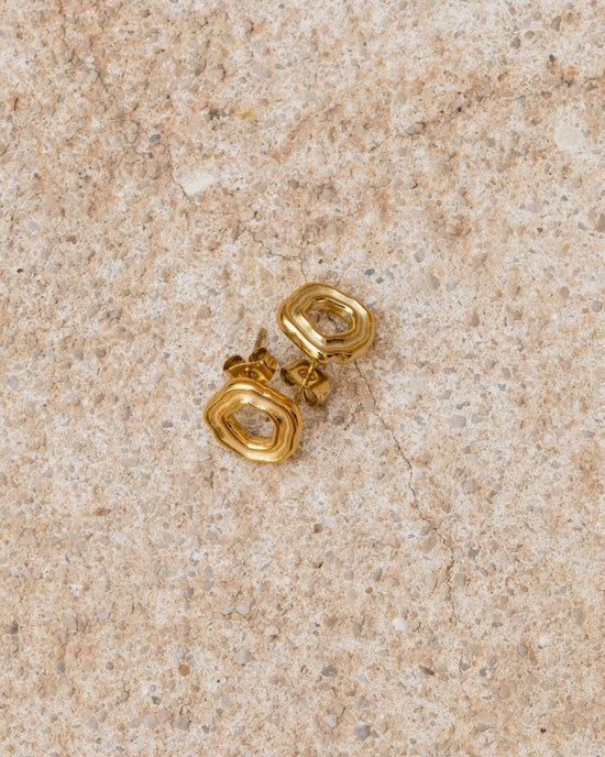 Coastal Charm Studs Rose Gold