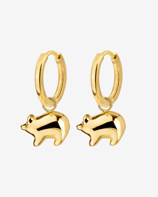 Piggy Hoop Set Small gold
