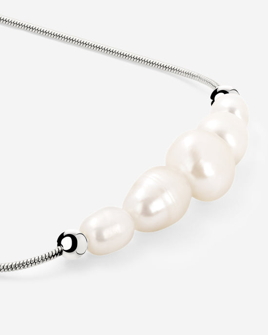 Pearlessence Choker Silver