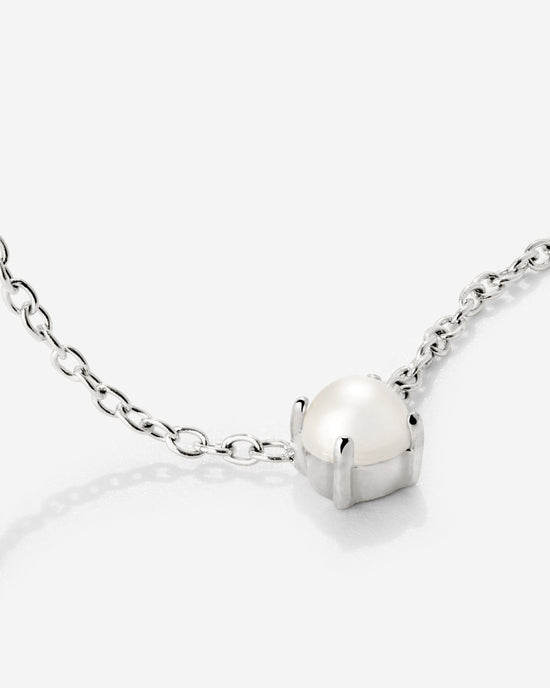 Delicate Pearl Bundle Silver