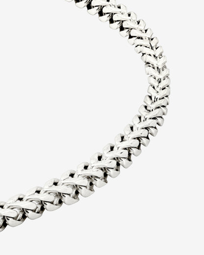Spiga Chain Necklace Silver