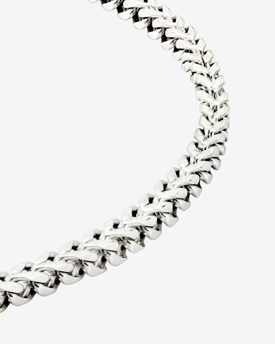 Spiga Chain Necklace Silver