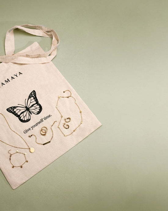 Tote bag Give yourself time