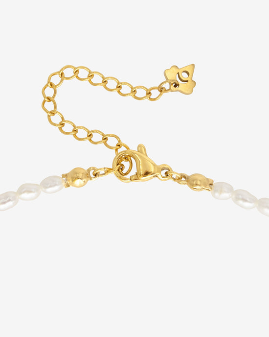 Lolas Love Pearl Power Necklace gold