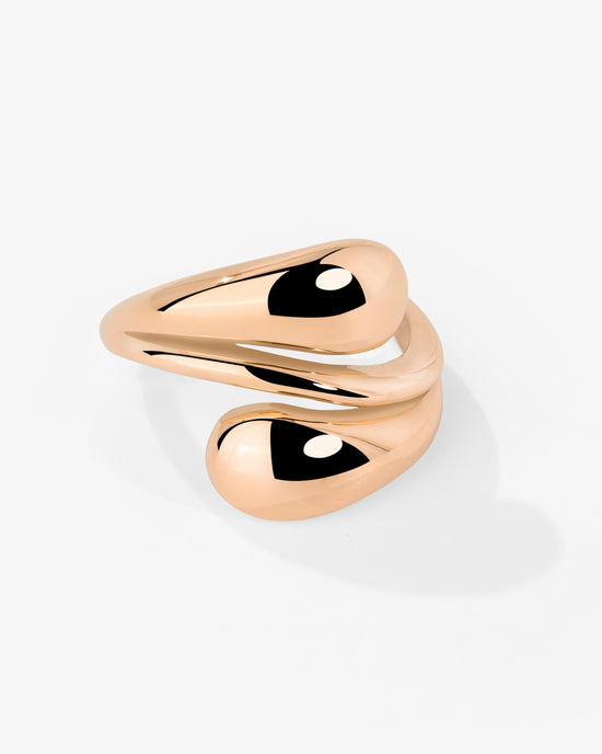 Sculpted Touch Ring Rose Gold