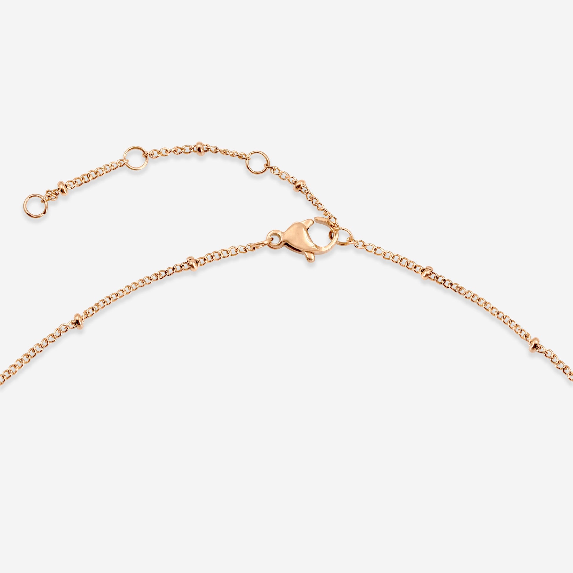 When Life gives you Lemons Necklace Rose Gold