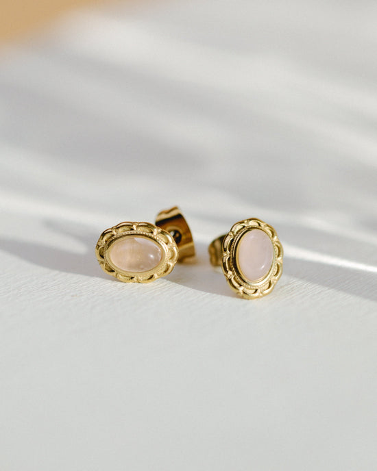 Heirloom Studs Rose Gold