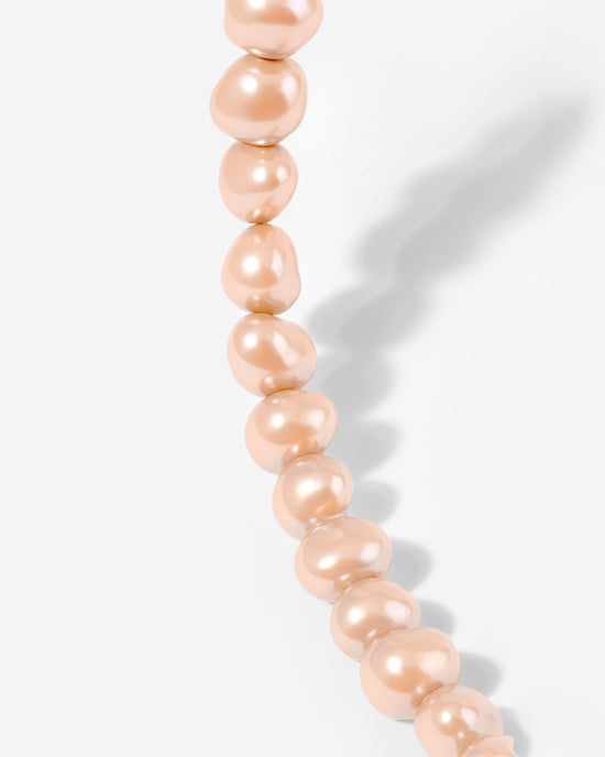 Dusty Rose Perlita Choker Gold
