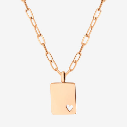 Little Lover Necklace Rose Gold