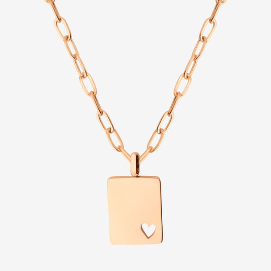 Little Lover Necklace Rose Gold
