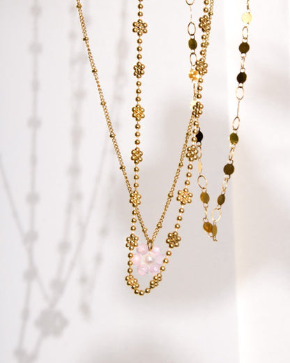 Blooming Choker Silver