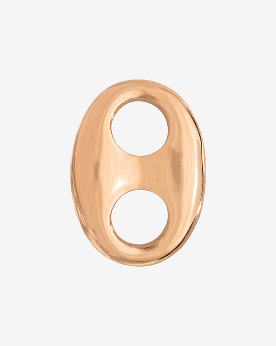 Chunky Gem Find Hoop Set Medium Rose Gold
