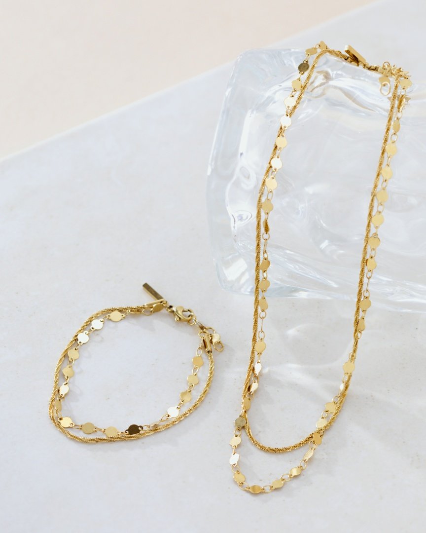 Timeless Ties Bracelet Rose Gold