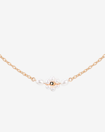 Daisy Choker Rose Gold