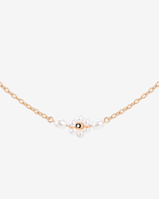 Daisy Choker Rose Gold