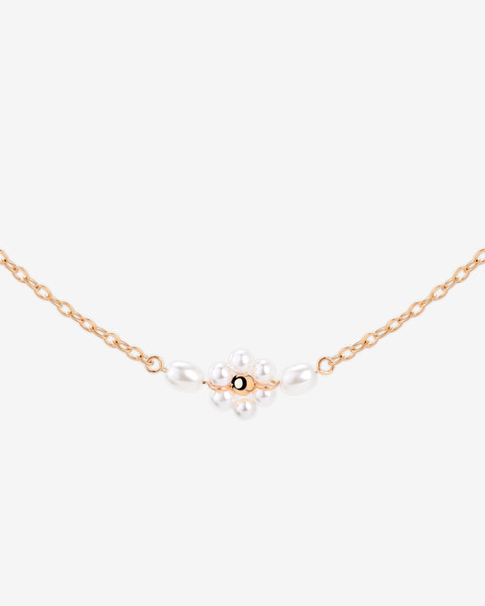 Daisy Choker Rose Gold