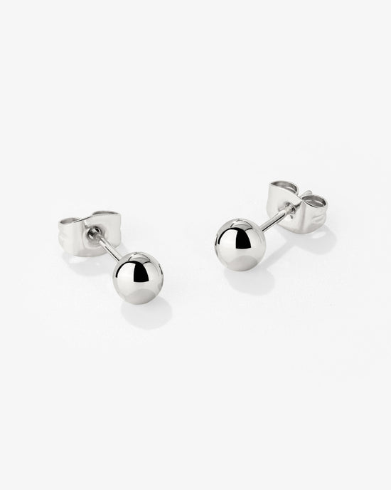 Bubbly Studs Small Silver