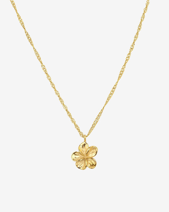 Flora Necklace Gold