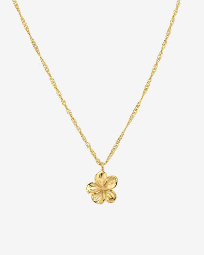 Flora Necklace Gold