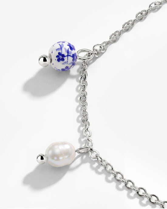 Pearly Tiles Anklet