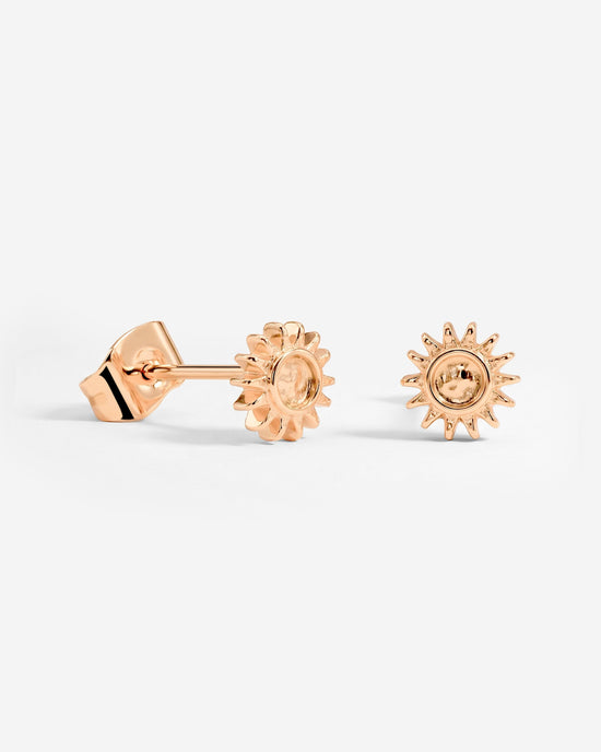Sun Lover Studs Rose Gold