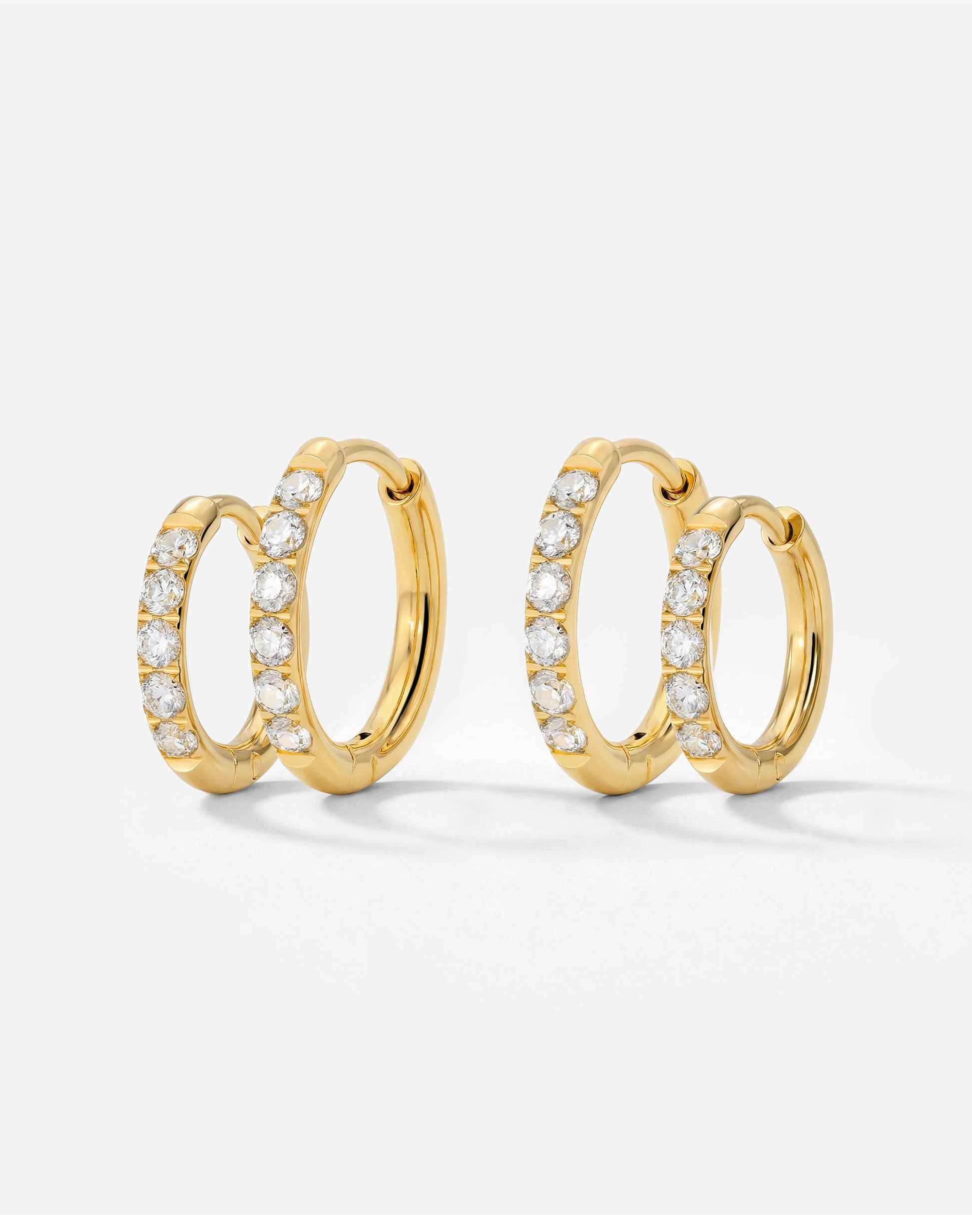 Glimmer Hoop Bundle gold