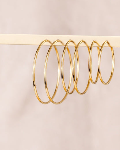 Super Maxi Hoops gold