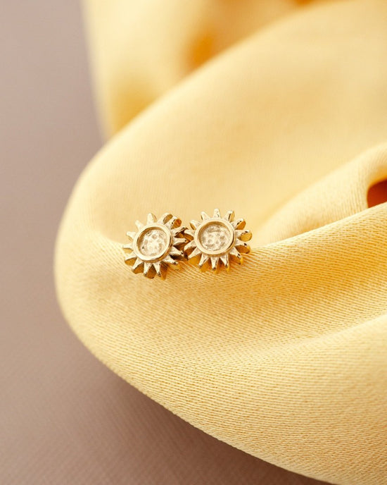 Sun Lover Studs Rose Gold