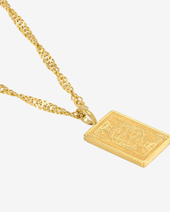 Like a Queen Necklace Gold