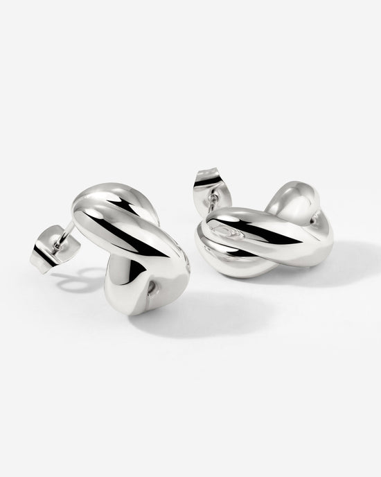Keepsake Earrings Silver