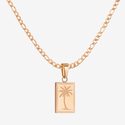 Just Vibes Necklace Rose Gold