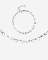 Heart after Heart Bundle Silver