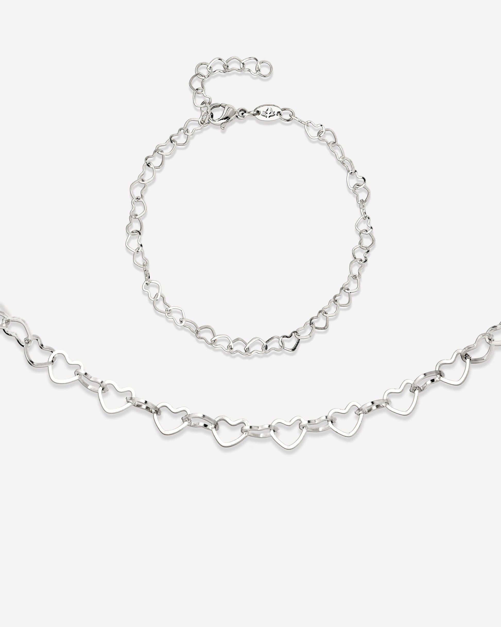 Heart after Heart Bundle Silver