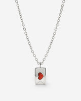 Love Letter Necklace Silver
