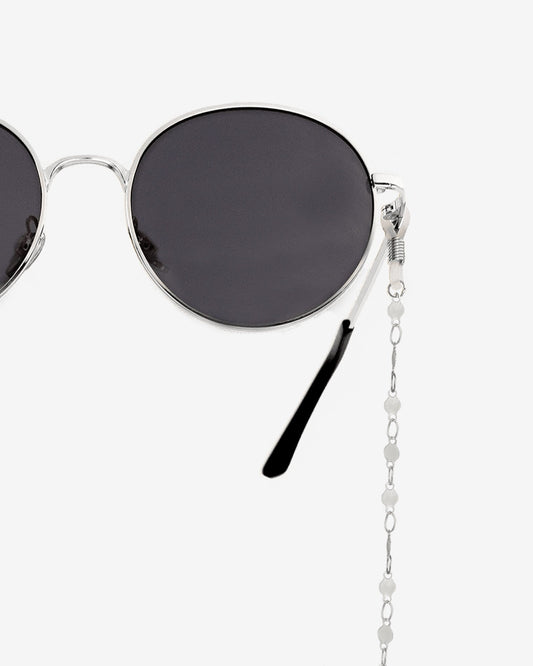 Spring Babe Sunglasses Chain Silver