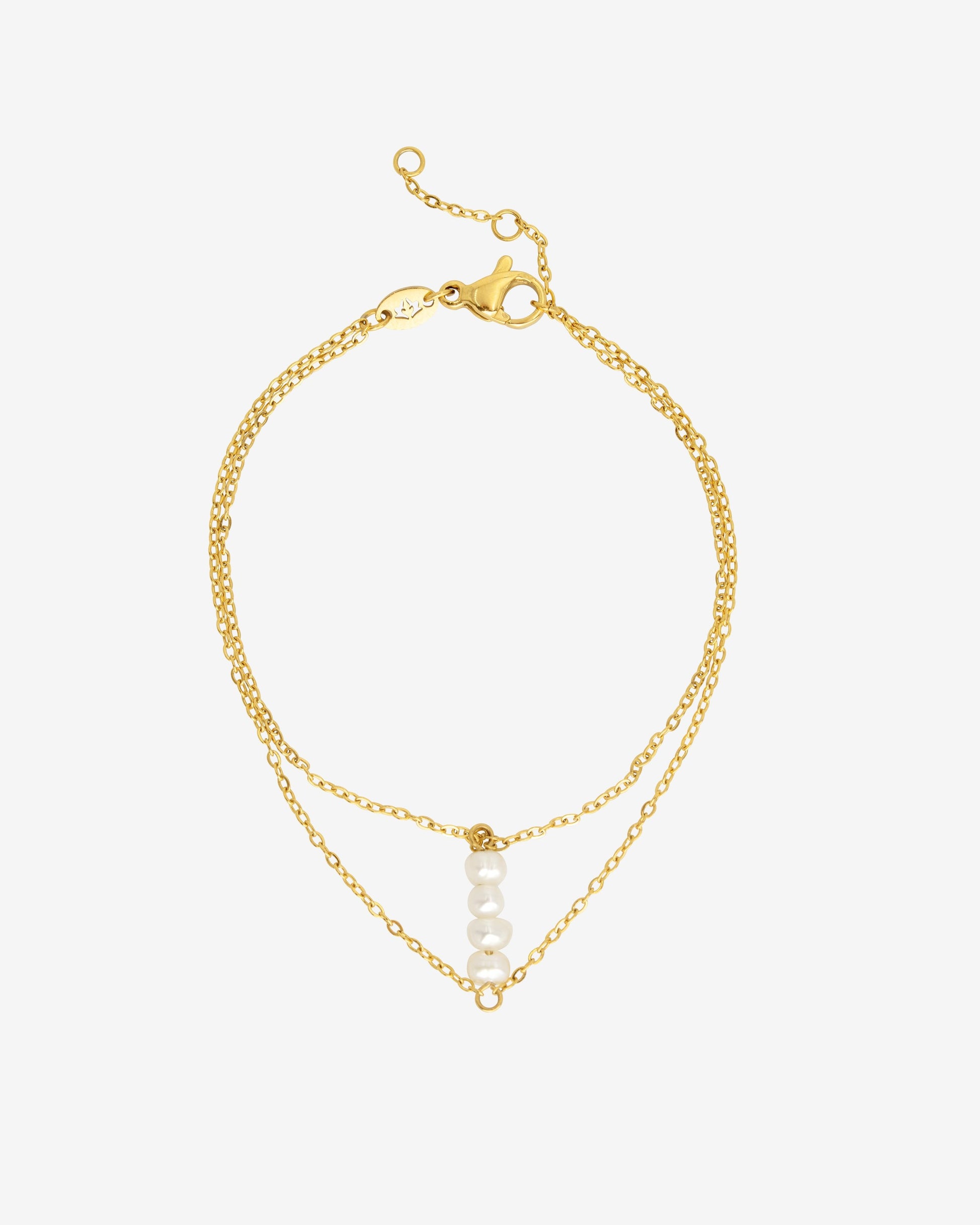 Lisys Pure Pearl Bracelet Gold