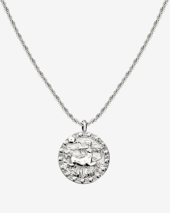 Zodiac Sign Necklace Silver