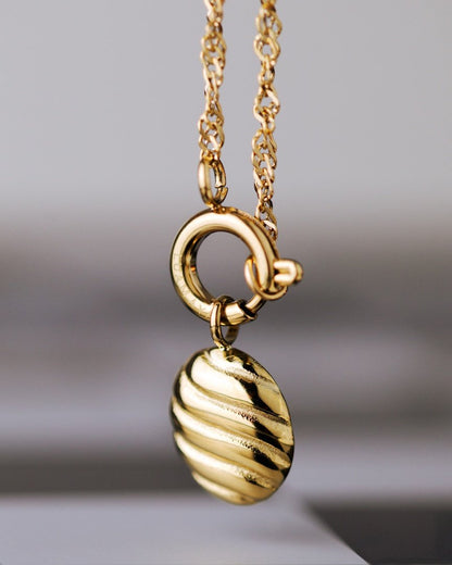 Serenity Singapore Chain Necklace Set Silver