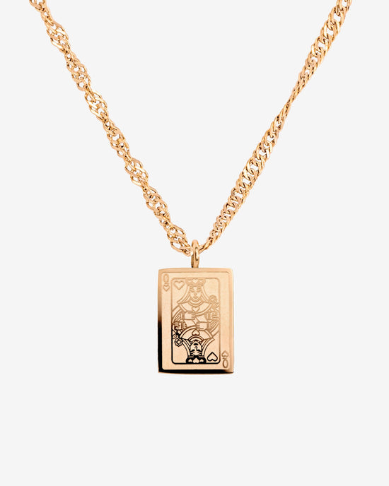 Like a Queen Necklace Rose Gold