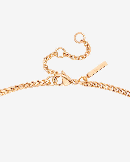 Spiga Chain Necklace Rose Gold