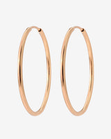 Maxi Hoops Rose Gold