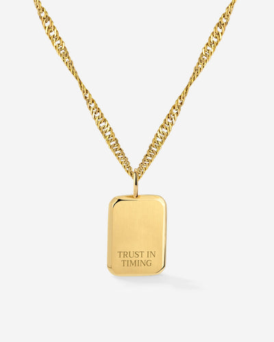Trust in Timing Necklace