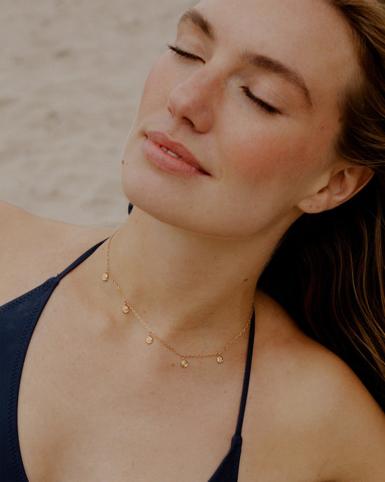 Tides of Time Choker Rose Gold