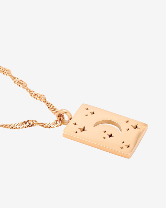Midnight Lover Necklace Rose Gold