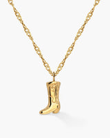 Howdy Necklace Gold