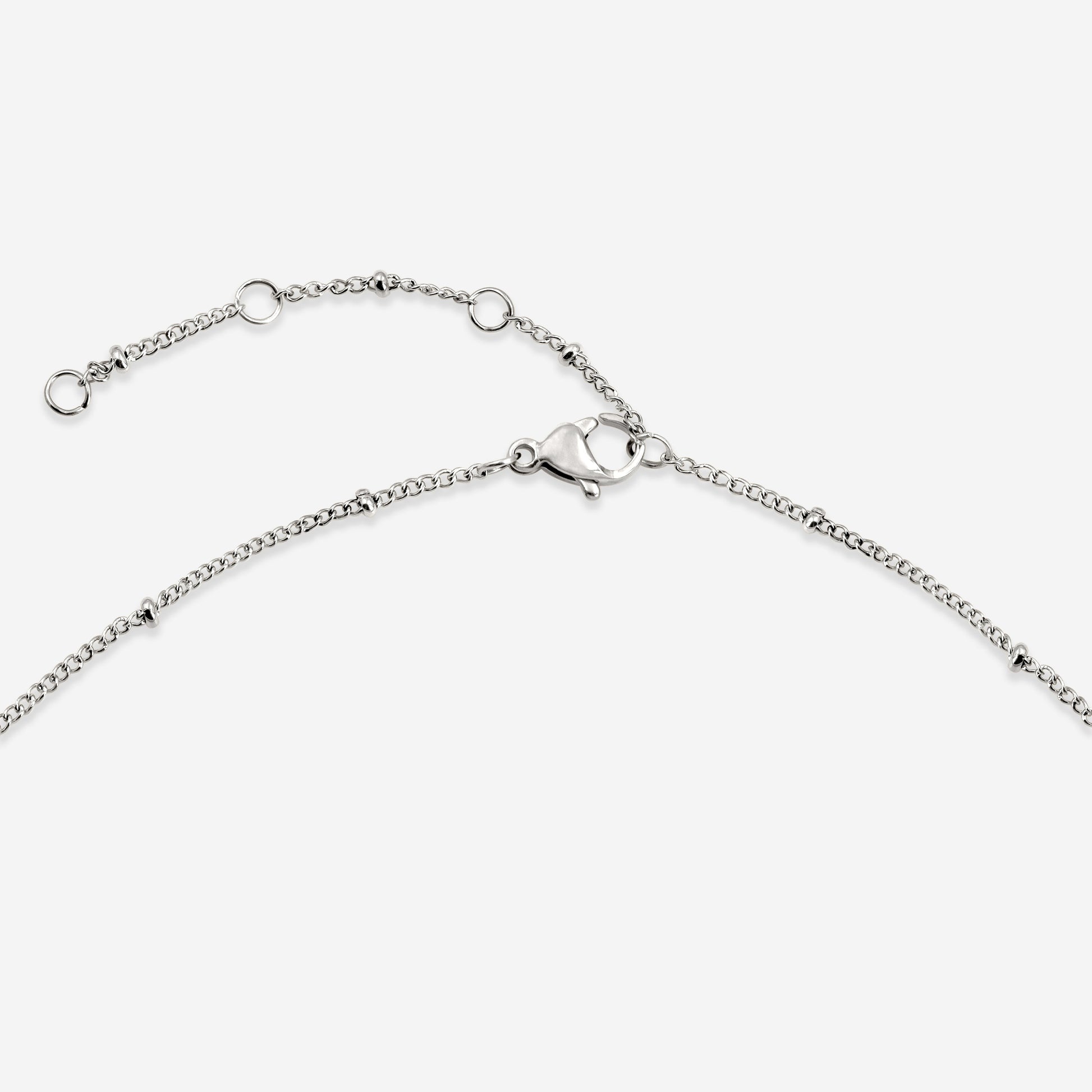 When Life gives you Lemons Necklace Silver