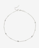 Sparkling Eyes Anklet Silver