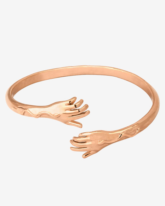 Love Lisa Hug Bangle Rose Gold
