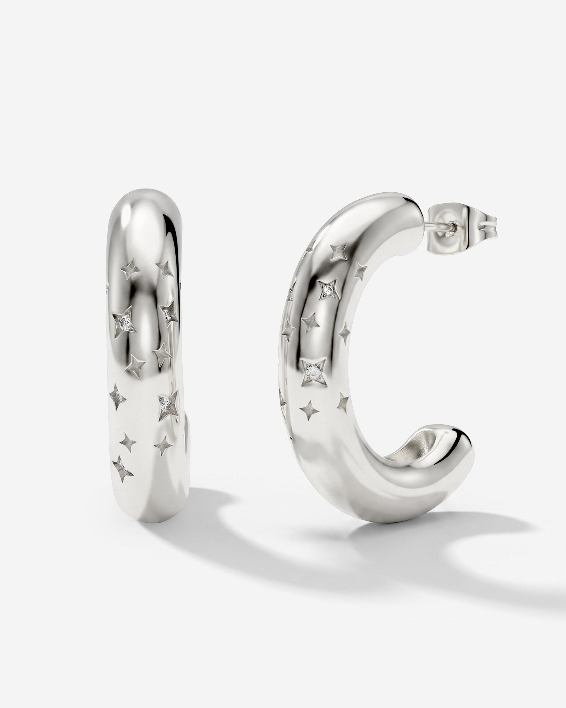 Sea of Stars Hoop Studs