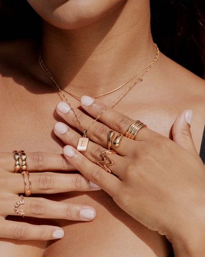 Gentle Embrace Ring Rose Gold